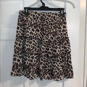 Amazon leopard skirt